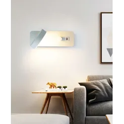 LED wall lamp - dimmable - rotatable head - USB charging - 9WWall lights