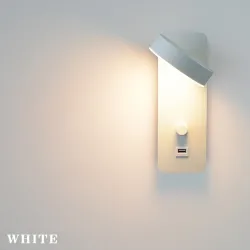 LED wall lamp - dimmable - rotatable head - USB charging - 9WWall lights