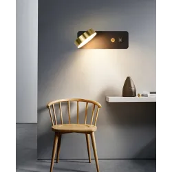 LED wall lamp - dimmable - rotatable head - USB charging - 9WWall lights
