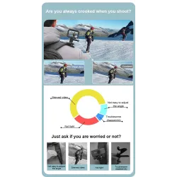 360 degree rotary backpack clip - for GoPro HeroMounts