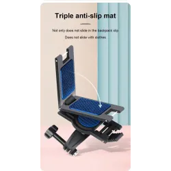 360 degree rotary backpack clip - for GoPro HeroMounts