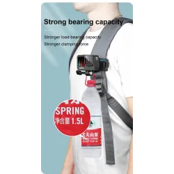 360 degree rotary backpack clip - for GoPro HeroMounts
