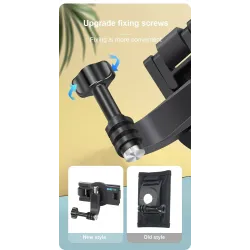 360 degree rotary backpack clip - for GoPro HeroMounts