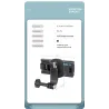 360 degree rotary backpack clip - for GoPro HeroMounts