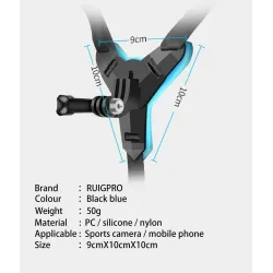 Motorcycle helmet mount - stand - holder for GoPro Hero Sports CameraMounts