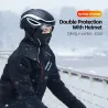 Warm winter face mask - with neck protection - thermal - windproof balaclavaHats & Caps