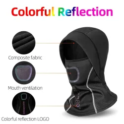 Warm winter face mask - with neck protection - thermal - windproof balaclavaHats & Caps