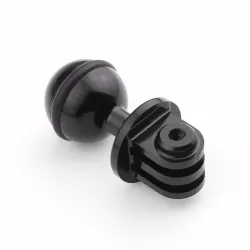 1 inch ball head - tripod mount - with 3/8 screw hole - for Gopro Hero Yi SJCamMounts