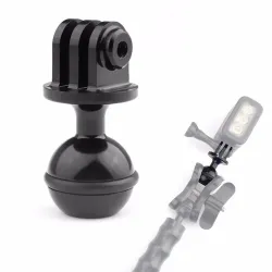 1 inch ball head - tripod mount - with 3/8 screw hole - for Gopro Hero Yi SJCamMounts