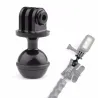 1 inch ball head - tripod mount - with 3/8 screw hole - for Gopro Hero Yi SJCamMounts
