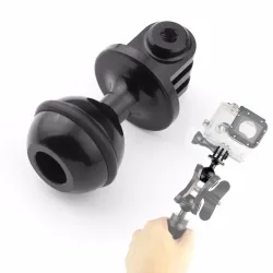 1 inch ball head - tripod mount - with 3/8 screw hole - for Gopro Hero Yi SJCamMounts