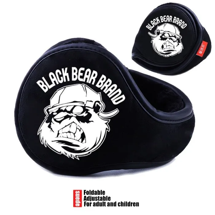 Warm winter earmuffs - adjustable - foldable - fleece / suedeHats & Caps