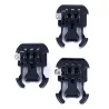 Quick release buckle - flat mount - adapter - for GoPro Hero 4 3 Xiaomi Yi SJCAM - 3 piecesMounts