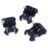 Quick release buckle - flat mount - adapter - for GoPro Hero 4 3 Xiaomi Yi SJCAM - 3 piecesMounts