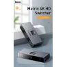 Baseus - 4K HD switcher - bidirectional adapter - splitter - converter - for PS4 TV Box PCSplitters