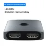 4K HDMI splitter - 60Hz - 1x2/2x1 adapter - 2 in 1 converterHDMI switchers