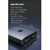 4K HDMI splitter - 60Hz - 1x2/2x1 adapter - 2 in 1 converterHDMI switchers