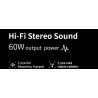 MIFA A90 - Bluetooth speaker - with Class D amplifier - waterproof - 60WBluetooth speakers