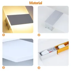 3W - 6W - 7W - LED acrylic wall lampWall lights