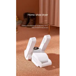 Electric shoes dryer - shoe rack - purple lightShoes