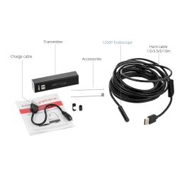 Mini endoscope camera - WiFi - LED - micro USB - IOS Android - IP68 waterproofCamera