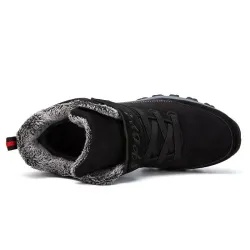Winter suede boots - ankle length - waterproof - non-slipShoes