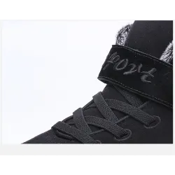 Winter suede boots - ankle length - waterproof - non-slipShoes