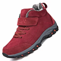 Winter suede boots - ankle length - waterproof - non-slipShoes