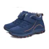 Winter suede boots - ankle length - waterproof - non-slipShoes