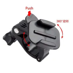 Bicycle / motorcycle handlebar mount - adapter - 360 rotating - for GoPro Hero Pro SJCAM Xiaomi Yi CamerasMounts