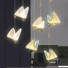 Modern ceiling lamp - colorful butterflyCeiling lights