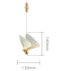 Modern ceiling lamp - colorful butterflyCeiling lights