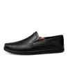 Classic men's loafers - slip on - genuine leatherShoes