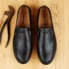 Classic men's loafers - slip on - genuine leatherShoes