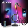 LED night light - Bluetooth - app control - 180° rotating - RGB - musical note shapeLights & lighting