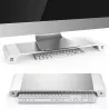 Aluminum monitor / computer stand - with 4 USB portsStands