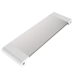 Aluminum monitor / computer stand - with 4 USB portsStands