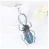 Crystal insect shape keychainKeyrings