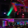 Stage laser light - projector - sound activated - remote - RGB - 78 LED - DMXStage & events lighting