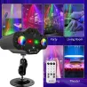Stage laser projector - voice control - red / green / blue strobe lightsStage & events lighting