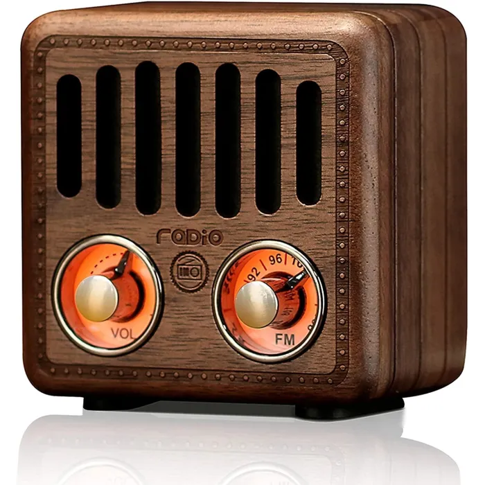 Retro wooden speaker - digital FM radio - BluetoothBluetooth speakers