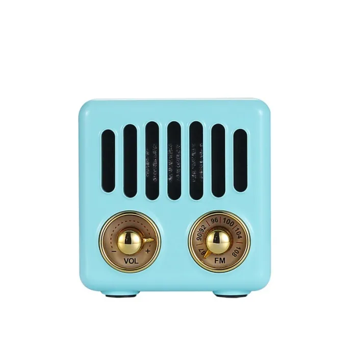 Retro plastic speaker - digital FM radio - BluetoothBluetooth speakers