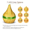 Ultrasonic Air humidifier - essential oils diffuser - LED - USB - 300mlHumidifiers