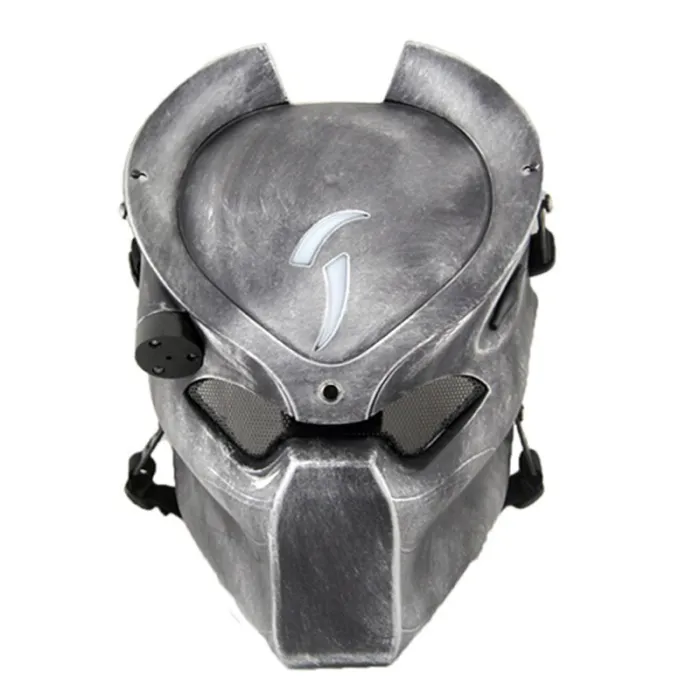 Alien Vs predator - lonely wolf - full face tactical mask - with lamp - Halloween / partyMasks