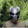 Alien Vs predator - lonely wolf - full face tactical mask - with lamp - Halloween / partyMasks