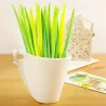 Silicone green grass - ball pen - 12 piecesPens & Pencils