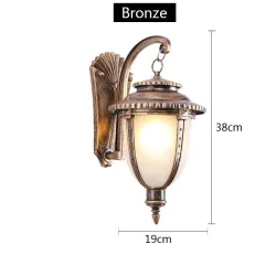 Retro outdoor wall lamp - waterproofWall lights