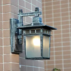 Retro outdoor wall lamp - waterproof - squareWall lights