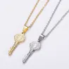 Key pendant necklace - cross / infinity patternNecklaces