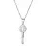 Key pendant necklace - cross / infinity patternNecklaces